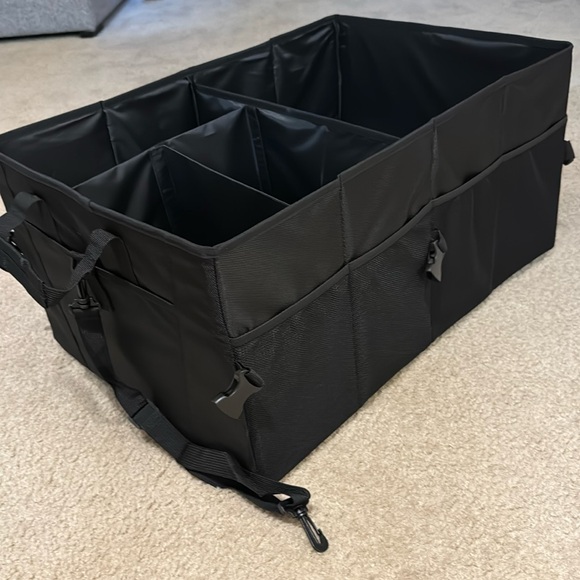 New GOOLOO Car Trunk Organizer - black. - Picture 5 of 7